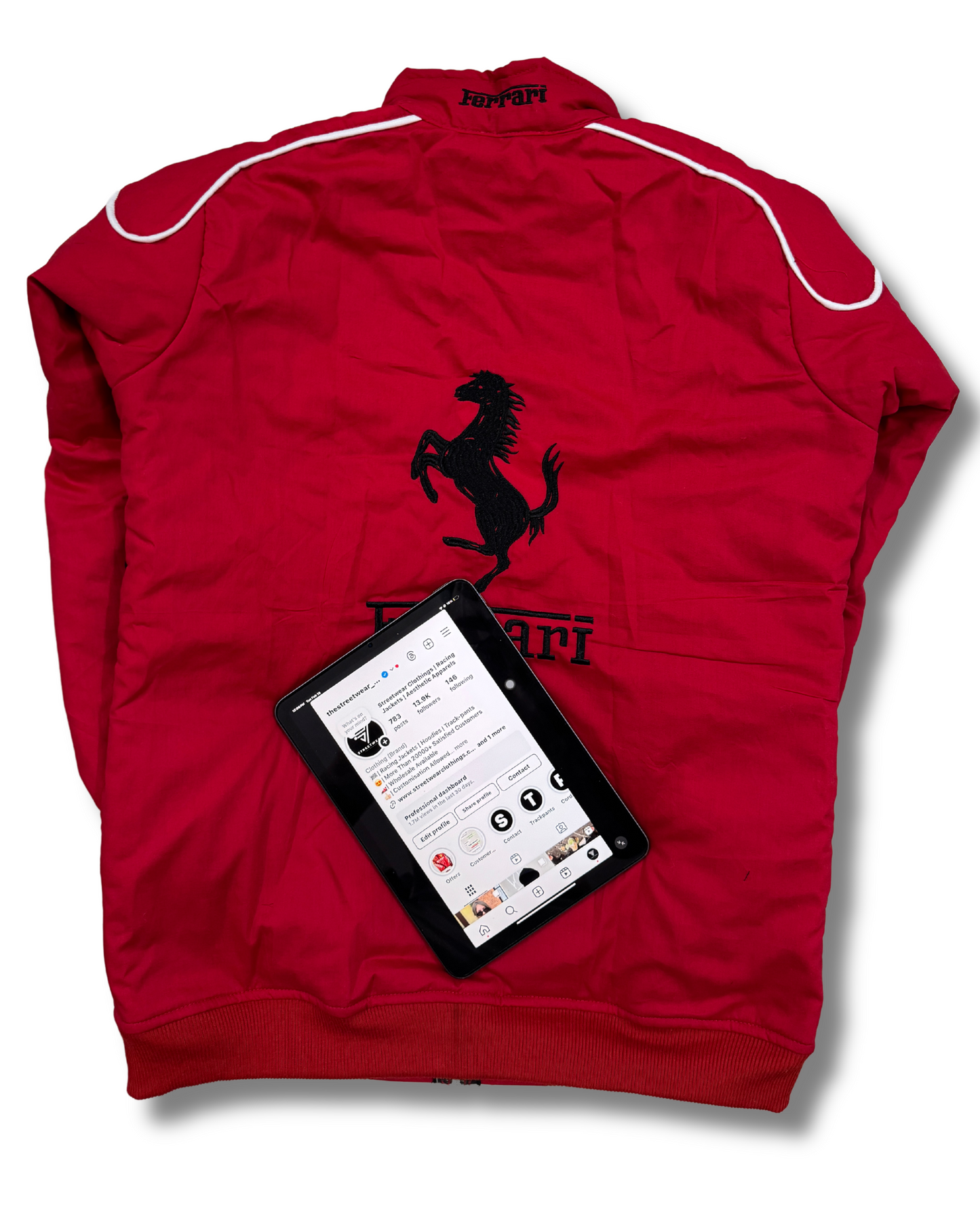 F1 Jacket Vintage Ferrari Jacket | Authentic Formula 1 Collectible