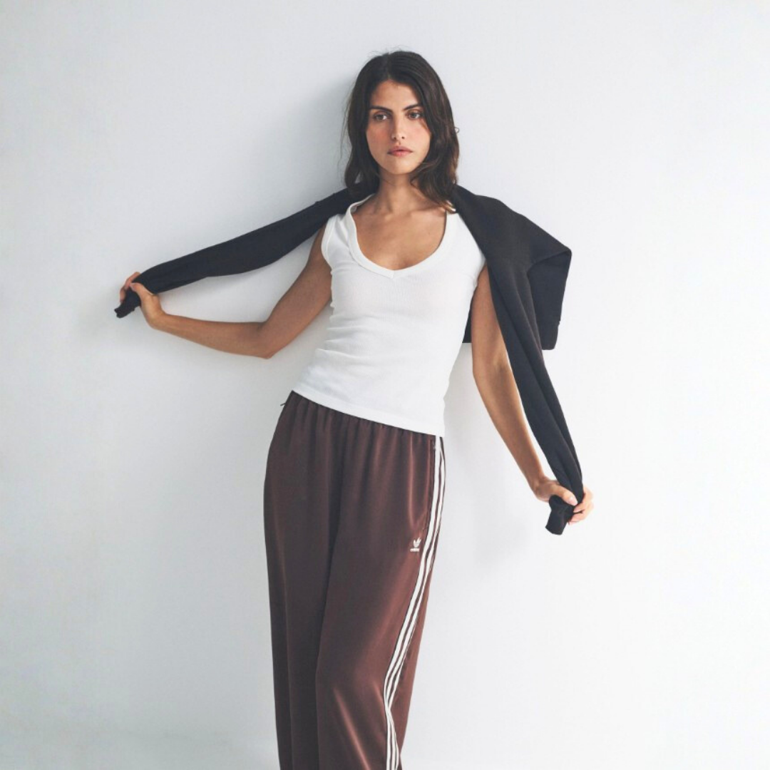 Adicolor Satin Wide Leg Track Joggers