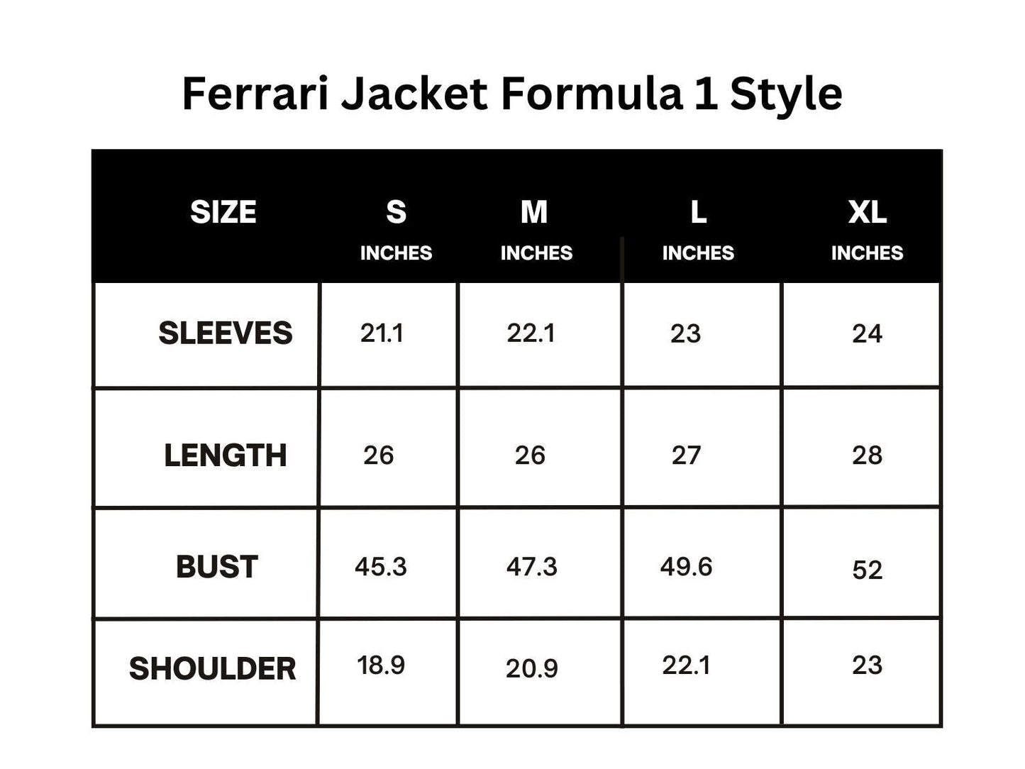 Formula 1 Ferrari Jacket