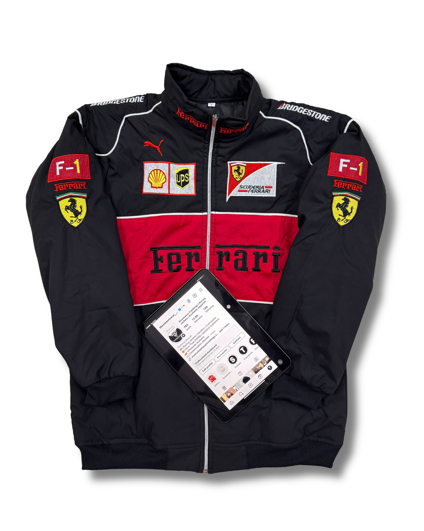 Premium Ferrari Jacket | Ferrari F1 Racing Jacket by Streetwear Clothings