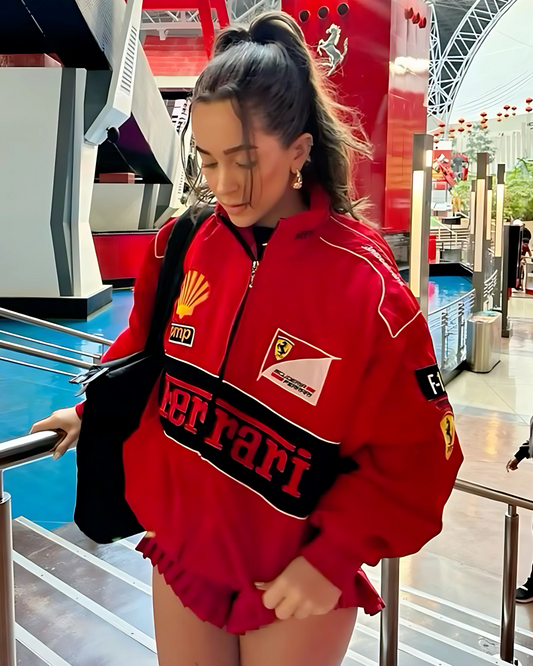 F1 Jacket Vintage Ferrari Jacket | Authentic Formula 1 Collectible