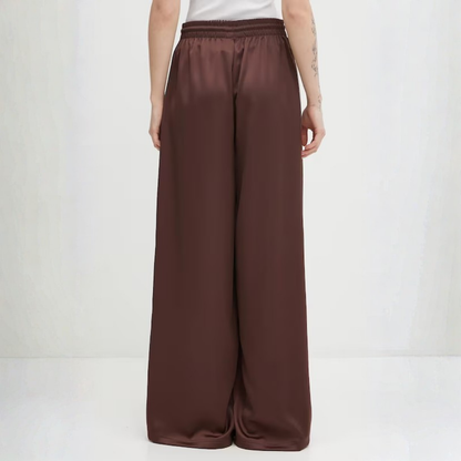 Adicolor Satin Wide Leg Track Joggers