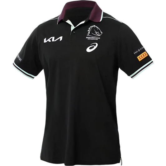 2025 Brisbane Broncos Team Polo Shirt