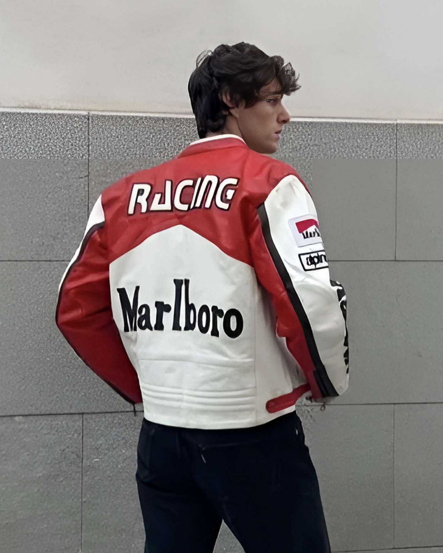 Marlboro Red Racing Jacket – Unisex Motorsport Streetwear