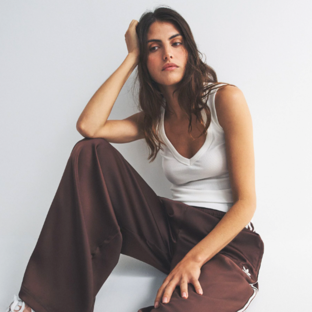 Adicolor Satin Wide Leg Track Joggers