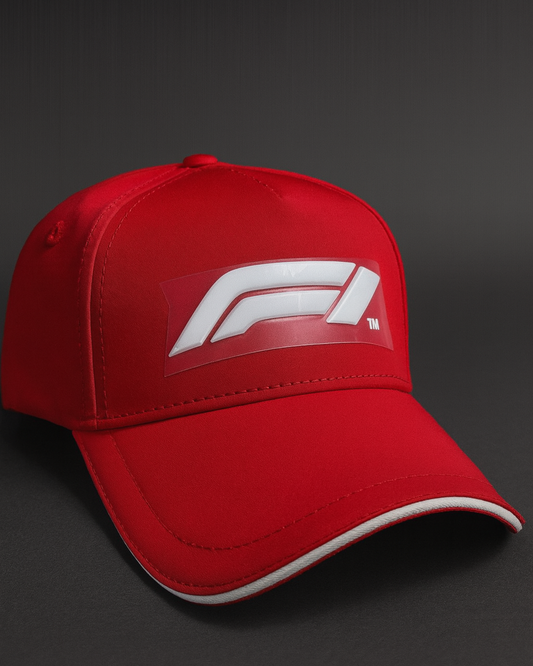 Formula 1 Red Racing Cap Limited Stock by Streetwear Clothings