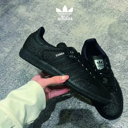 Adidas Samba Shine Triple Black – Limited Sparkle Edition