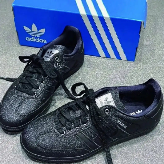 Adidas Samba Shine Triple Black – Limited Sparkle Edition