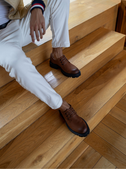 Sapatos Grainer Low Castanho