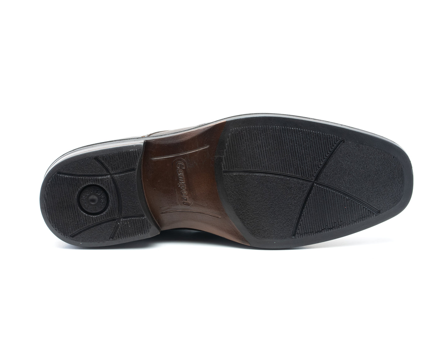 Sapatos New Nobleman Stretch Castanho Escuro