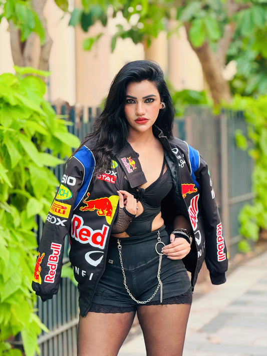 RedBull Printed Racing Jackets: Ultimate Gear for Racing Enthusiasts