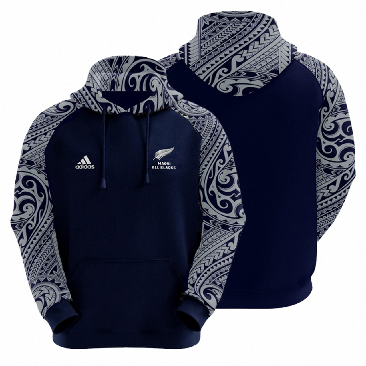 All Blacks Maori Hoodie and Pants Navy Blue