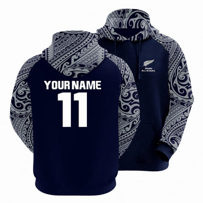 All Blacks Maori Hoodie and Pants Navy Blue