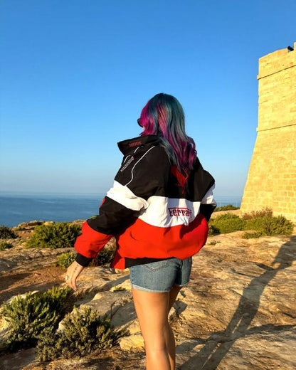 Red Ferrari Jacket Premium Turbo Racer Jacket