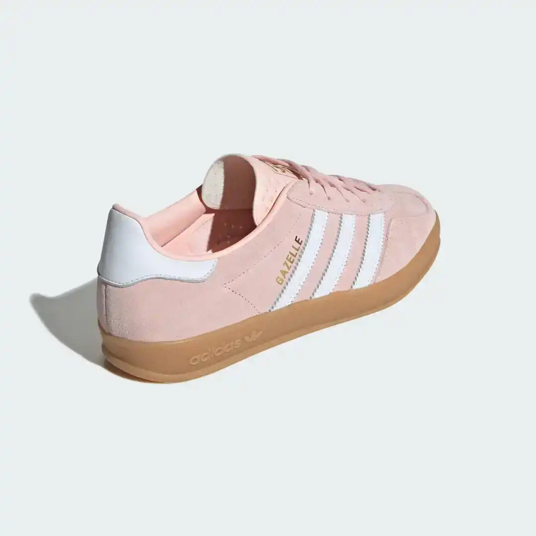 Adidas Gazelle Light Pink Sneakers – Suede & Gum Sole