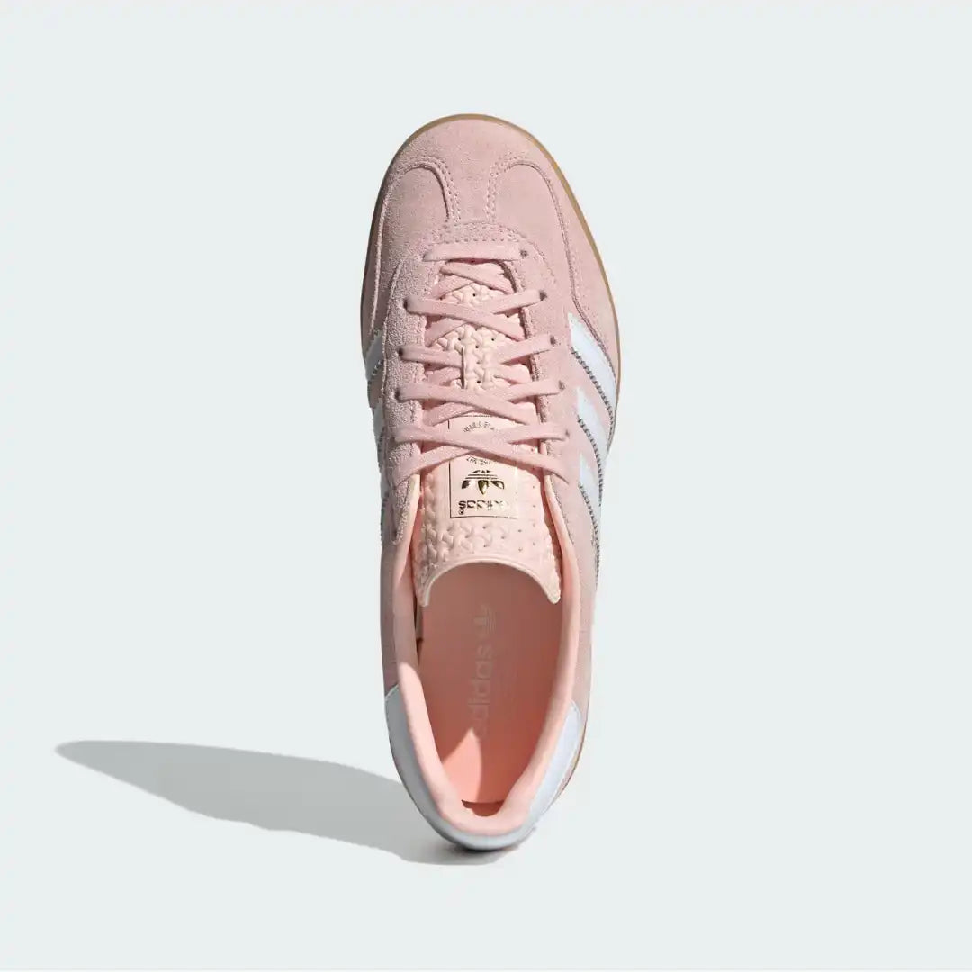 Adidas Gazelle Light Pink Sneakers – Suede & Gum Sole