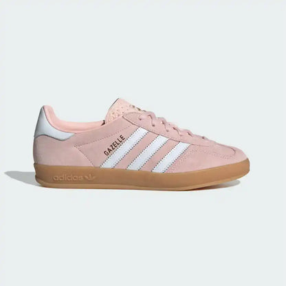 Adidas Gazelle Light Pink Sneakers – Suede & Gum Sole