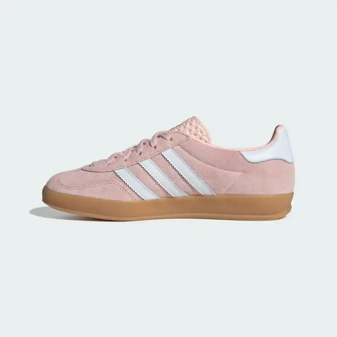 Adidas Gazelle Light Pink Sneakers – Suede & Gum Sole