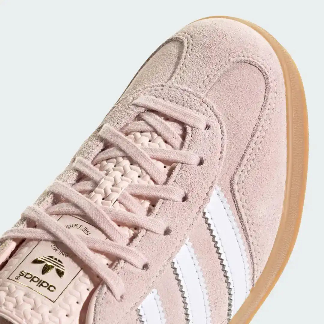 Adidas Gazelle Light Pink Sneakers – Suede & Gum Sole