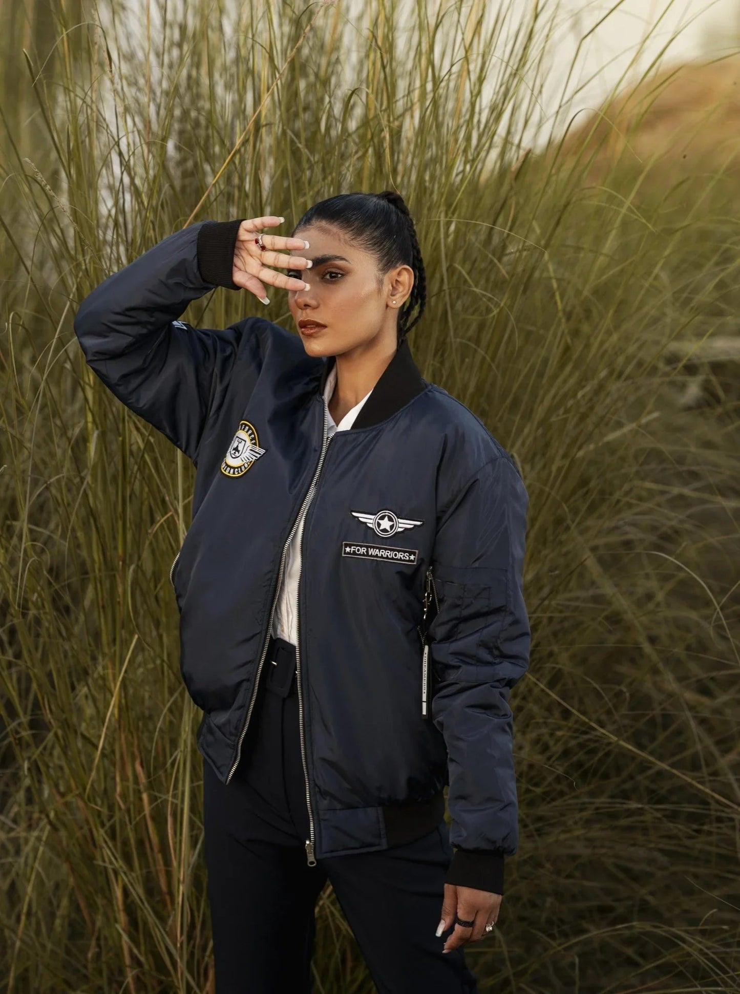 Air Force Bomber Jacket -Reversible