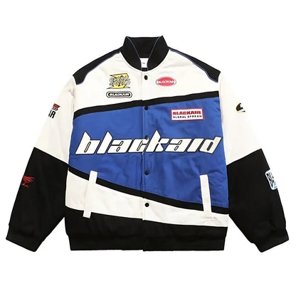 Motorsport Print Jacket – NASCAR x BlackAir | Streetwear Clothings Exclusive
