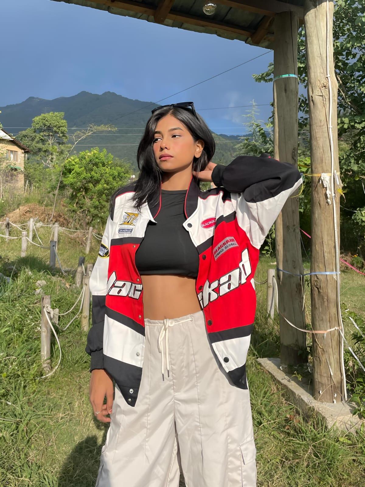 BlackAir Graphic Racing Jacket – NASCAR Edition | Streetwear Essential