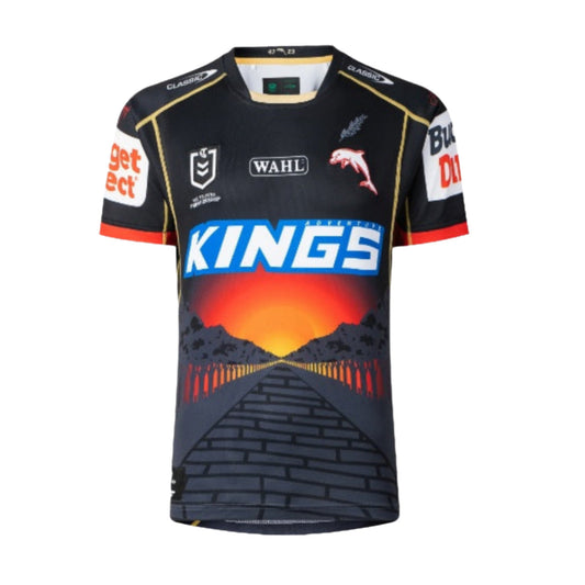2025 Redcliffe Dolphins Alternate Jersey – Sunset Edition