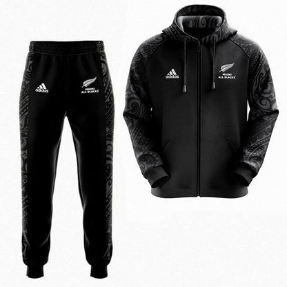 2025 All Blacks Maori Zipper Hoodie and Pants