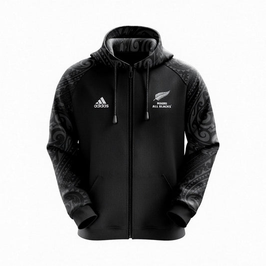 2025 All Blacks Maori Zipper Hoodie and Pants