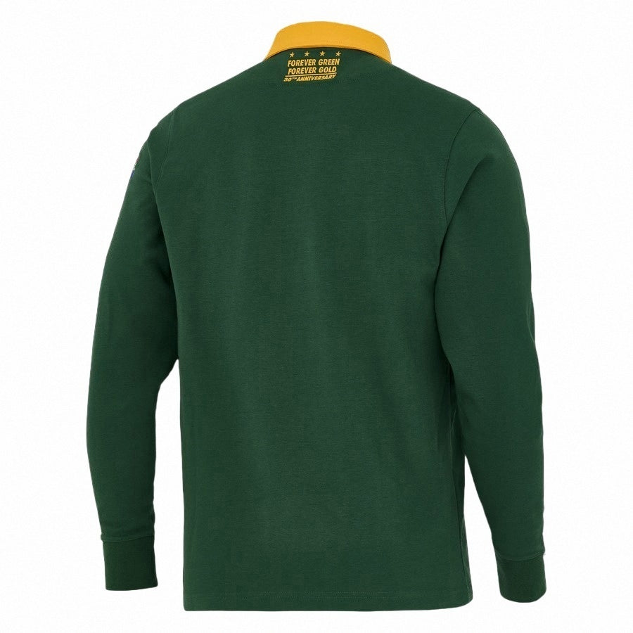 2026 South Africa Springboks Home Long Sleeve Rugby Shirt