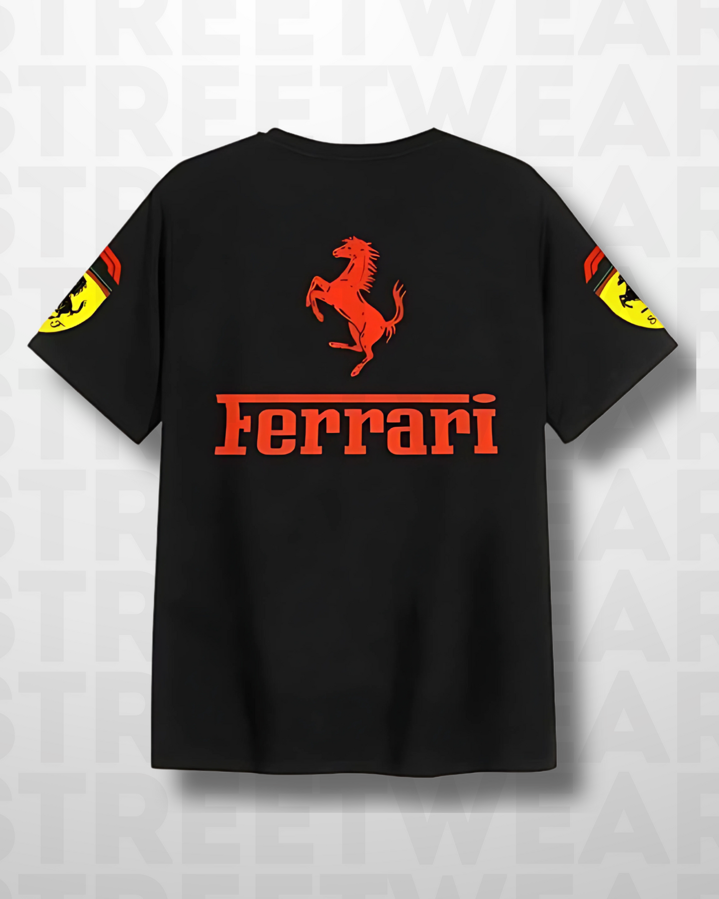 Ferrari Racing T-shirt l Unisex Oversized Tshirt l Streetwear Clothing